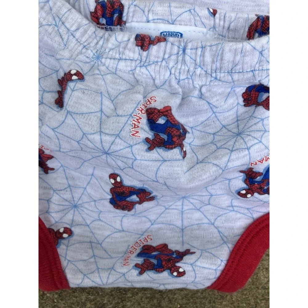 SPIDEY AND FRIENDS PAJAMA SET TODDLER BOY 0-3 Months Marvel Comic Doomsday